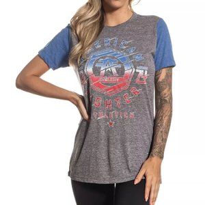 AMERICAN FIGHTER Women's T-Shirt S/S CARTER Tee Bi